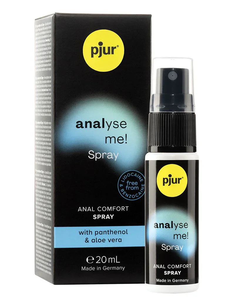 pjur - Analyse Me - Anale Comfort Spray - 20 ml - Happytoys Sexshop: Toys for Feeling Happy & Easy 😊 - Discreet geleverd