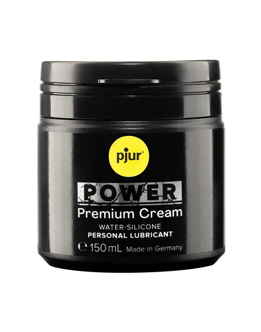 pjur - Power Premium Creme - Hybride Glijmiddel - 150 ml - Happytoys Sexshop: Toys for Feeling Happy & Easy 😊 - Discreet geleverd