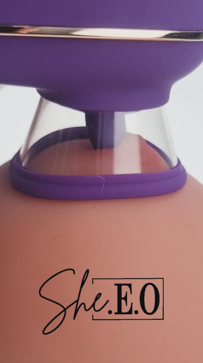 Licking Clitoral Pump & Anal Stimulator by She.E.O.