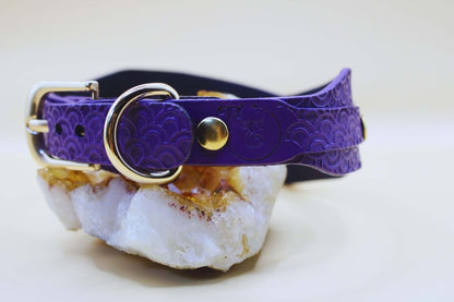 Submissive Collar Purple Petplay Collar with D-Ring - Happytoys Sexshop: online sex shop for Feeling Happy & Easy 😊 - Discreet geleverd