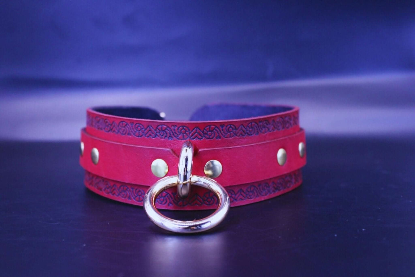 Slave Collar with O-Ring Jewelry for Submissives - Happytoys Sexshop: online sex shop for Feeling Happy & Easy 😊 - Discreet geleverd