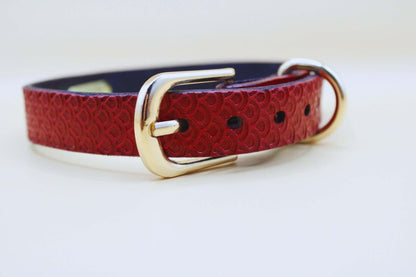 Leather Choker Collar - Elegant Submissive Jewelry for Stylish Wear