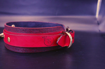 Handmade Leather BDSM Collar Discreet BDSM Day Collar for Submissives - Happytoys Sexshop: online sex shop for Feeling Happy & Easy 😊 - Discreet geleverd