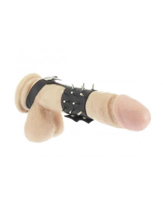 Rimba - Peniskoker versierd met lang studs - Happytoys Sexshop: Toys for Feeling Happy & Easy 😊 - Discreet geleverd