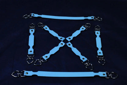 BDSM Accessories Leather Restraint Connector Strap for BDSM Play - Happytoys Sexshop: online sex shop for Feeling Happy & Easy 😊 - Discreet geleverd