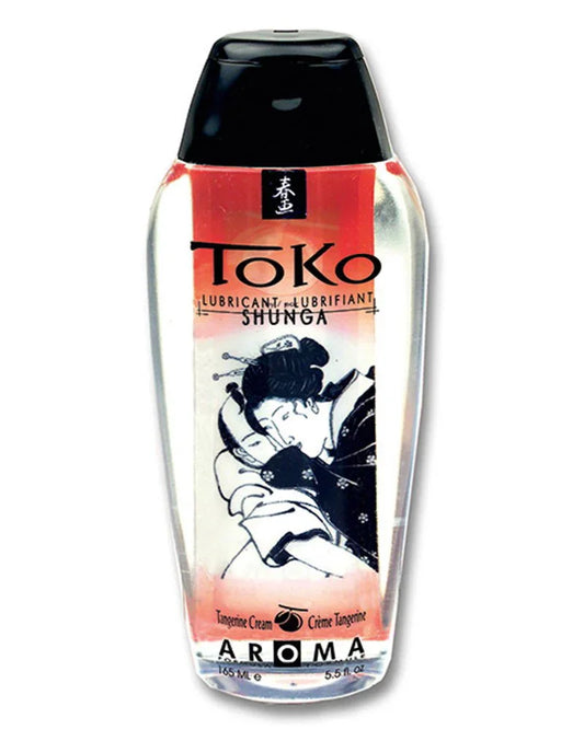 Shunga - Toko Aroma Tangerine Cream - Water-based Lubricant - 165 ml - Happytoys Sexshop: Toys for Feeling Happy & Easy 😊 - Discreet geleverd