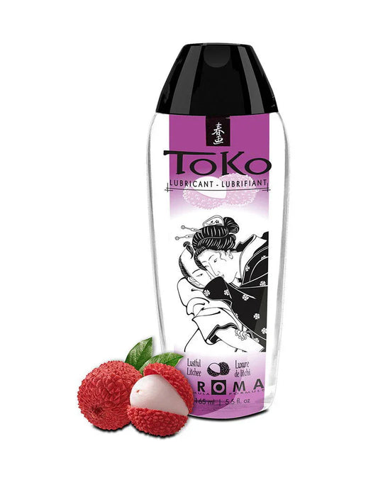 Shunga - Toko Aroma Lustful Lychee - Glijmiddel op waterbasis - 165 ml - Happytoys Sexshop: Toys for Feeling Happy & Easy 😊 - Discreet geleverd
