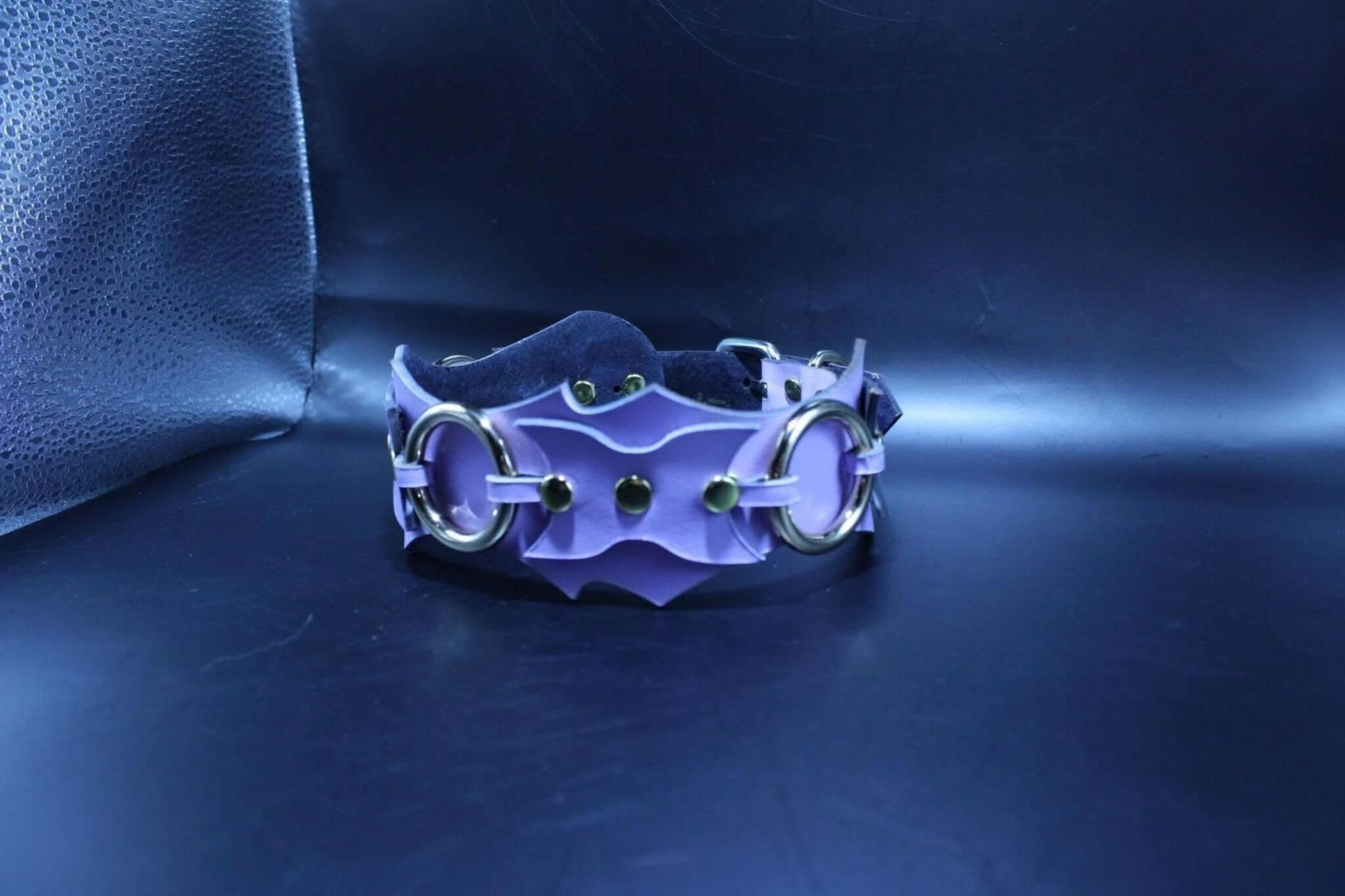 BDSM Day Collar Sub Collar with Unique Armor-Inspired Design - Happytoys Sexshop: online sex shop for Feeling Happy & Easy 😊 - Discreet geleverd