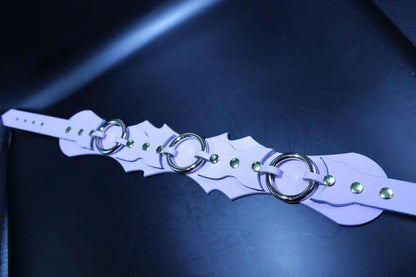 BDSM Day Collar Sub Collar with Unique Armor-Inspired Design - Happytoys Sexshop: online sex shop for Feeling Happy & Easy 😊 - Discreet geleverd