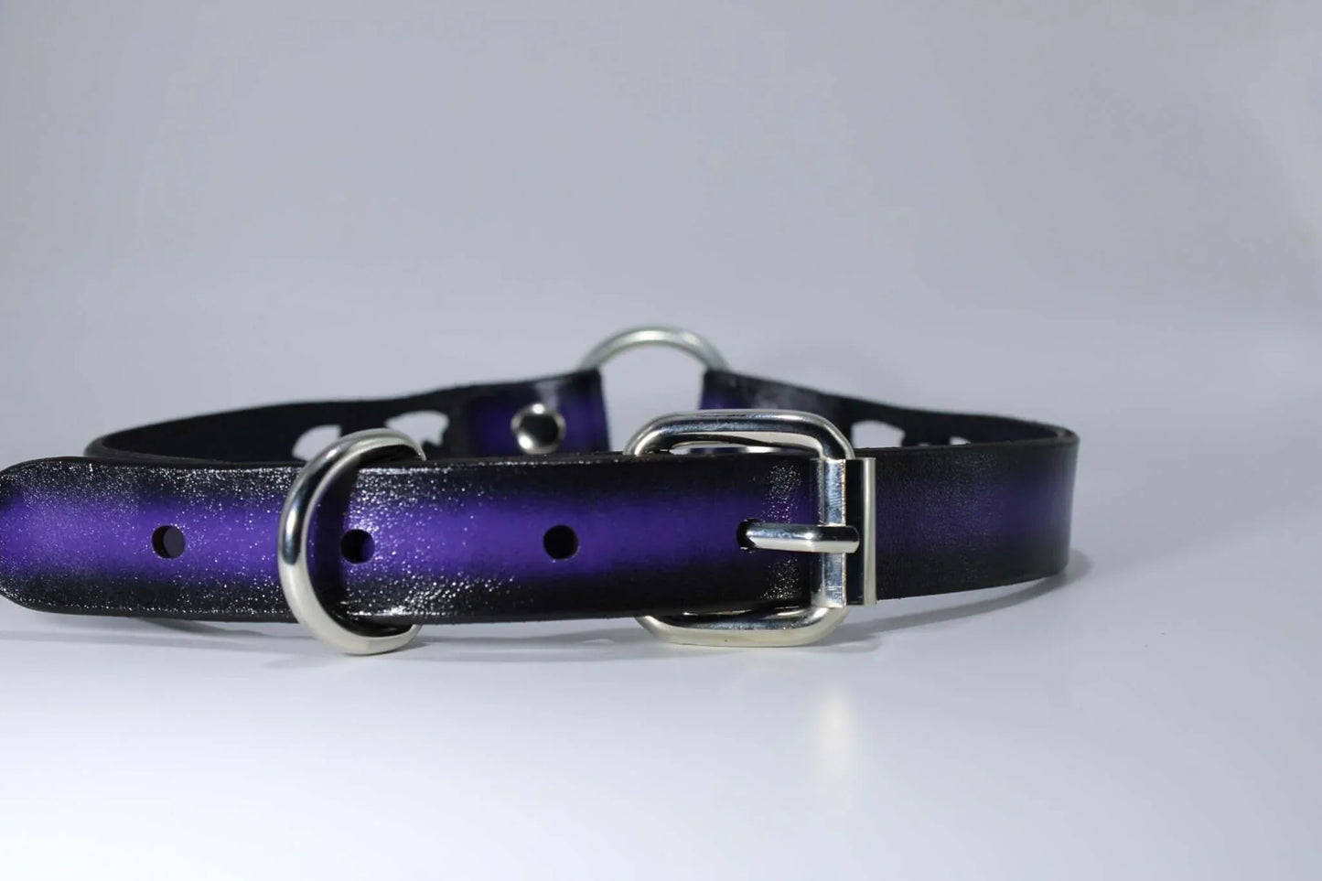 Gothic Bat BDSM Collar Leather Choker With O Ring - Happytoys Sexshop: online sex shop for Feeling Happy & Easy 😊 - Discreet geleverd