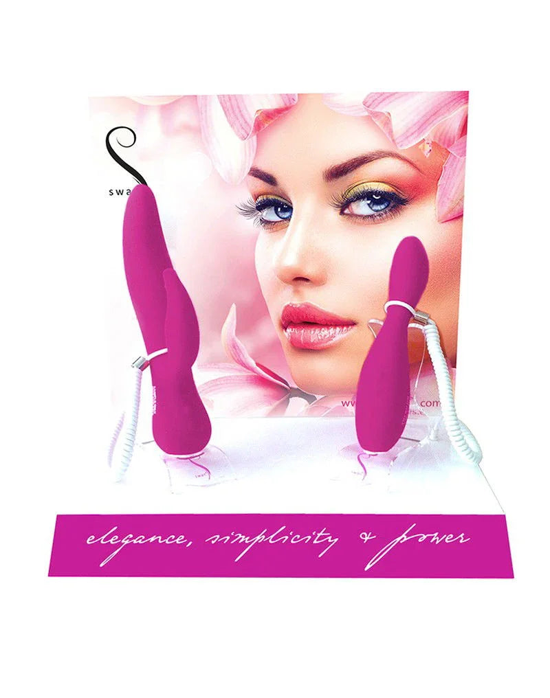 Swan Display Incl. Testers - Happytoys Sexshop: Toys for Feeling Happy & Easy 😊 - Discreet geleverd