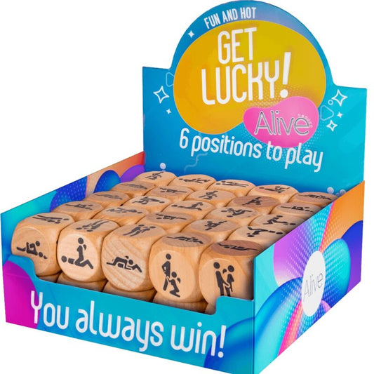 ALIVE - GET LUCKY DICE BOX 6 POSITIONS (50 UNITS)