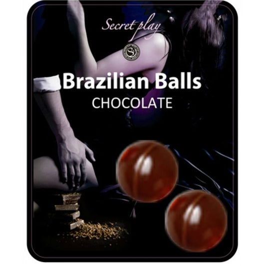 SECRETPLAY - 2 BRAZILIAN BALLS CHOCOLAT