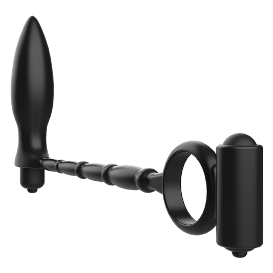 ADDICTED TOYS ANAL PLUG WITH VIBRATORY RING